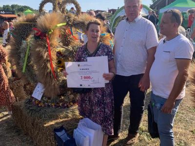 Sołectwo Tulice zdobywa II miejsce na Wojewódzkich Dożynkach w Owidzu!